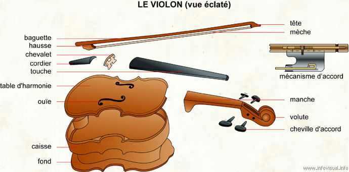 Electrification violons - Violon, archet et instruments à cordes